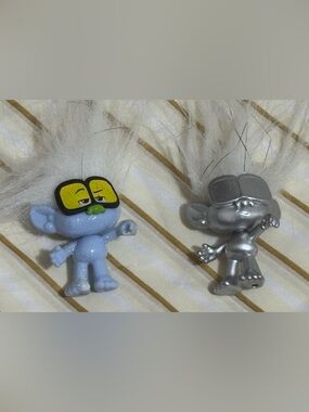 Trolls World Tour Mini Collectible Figurines, Set of 2